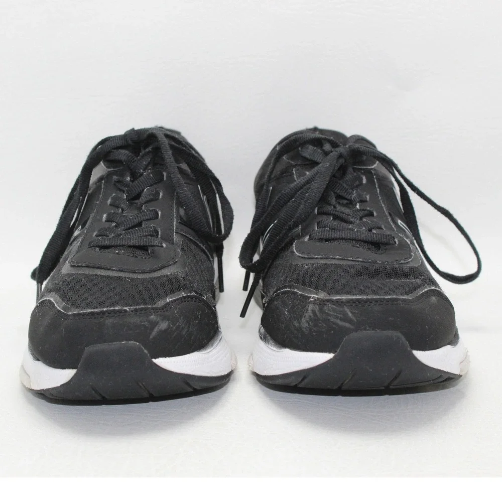 Vionic‎ Walker Strider 001 Womens 9.5 Black White Athletic Walking Shoes